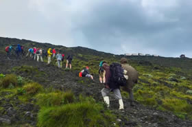 Hiking Nyiragongo