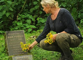 Hiking Dian Fossey Graveyard